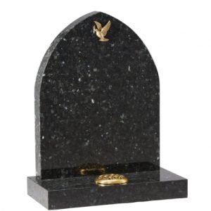 Emerald Pearl Granite Memorial Headstone