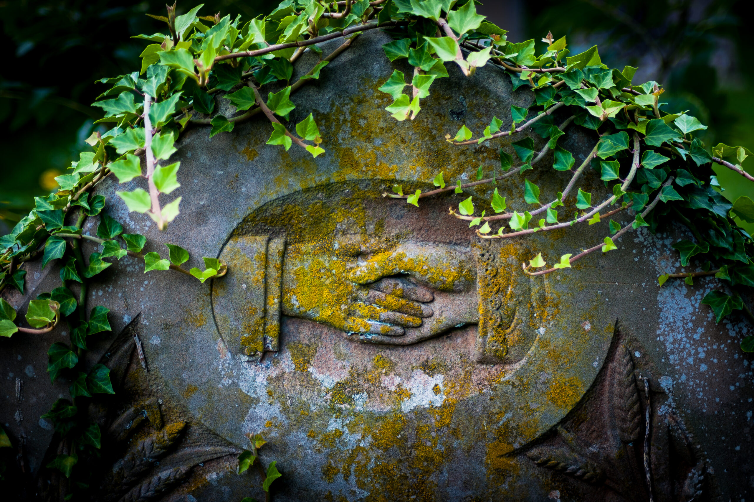 hand carved memorial